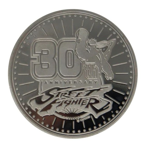 Street Fighter 30th Anniversary Limited Edition Coin Official Capcom Collectible - Picture 4 of 4